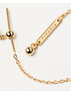 Браслет Charms Chain серебро 925 пробы покрытое золотом