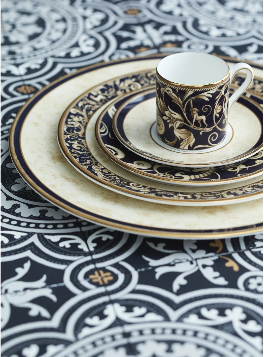 Wedgwood Чашка Cornucopia 160 мл с блюдцем для двойного эспрессо EAN 701587446013
