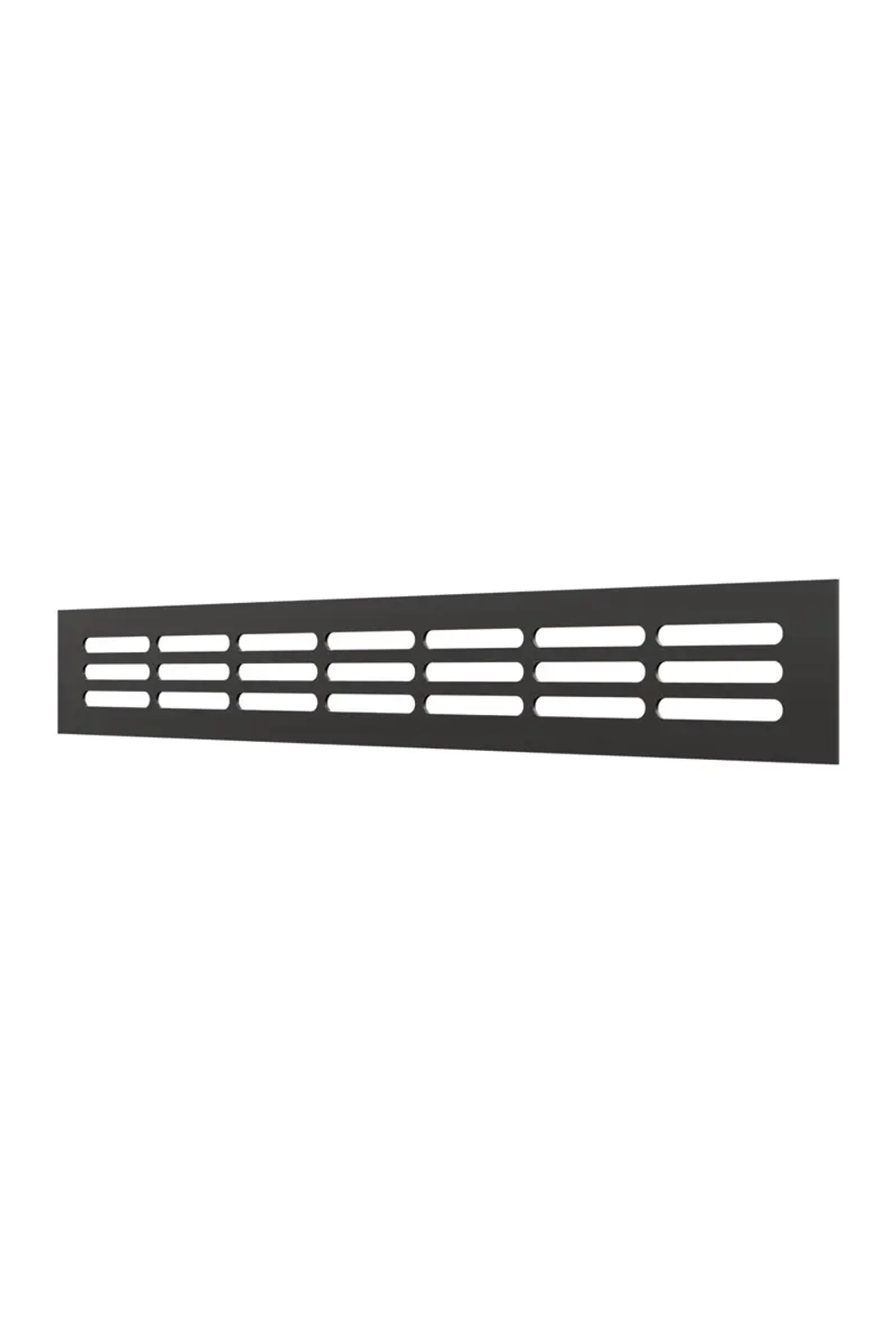 Решетка вентиляц. 300 x 42 мм Era 3004DP Al Matt black