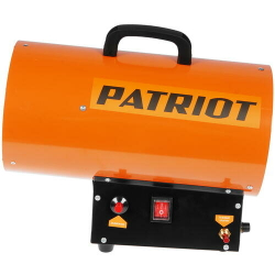 Калорифер газовый PATRIOT GS 16 16 кВт, 350 мᵌ/ч, пьезо поджиг, редуктор, шланг (633445020)