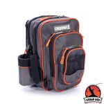 Сумка рыболовная "СЛЕДОПЫТ" Street Fishing MultiLock Pocket, 16х19х24 см, цв. серый/6/