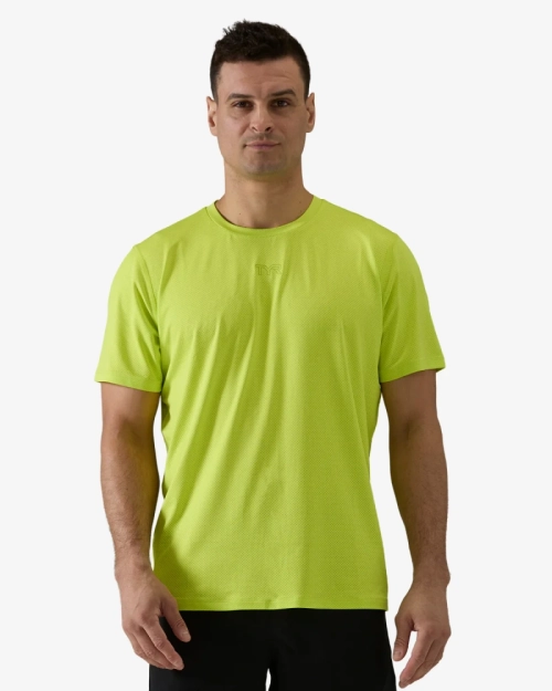 Футболка мужская TYR MEN'S AIRTEC TEE (Салатовая)
