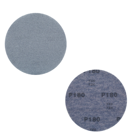 Шлифовальные круги 50 шт Sunmight SUN NET Ceramic X713T 125 мм P180, на липучке, сетка 35010-50