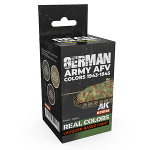 AK Interactive Real Colors - German Army AFV Colors 1943-1945