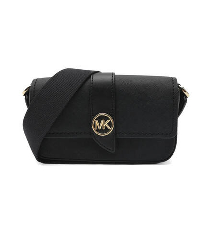 Кожаная сумка-мессенджер Michael Kors - черный(32S3GGRC1L)