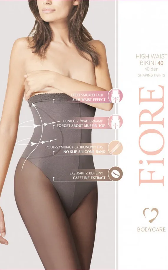 5219/M HIGH WAIST BIKINI 40 DEN Колготки
