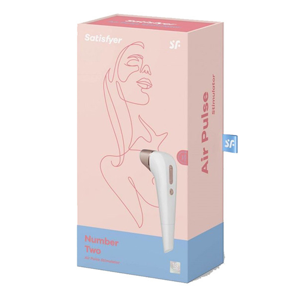 Бесконтактный стимулятор клитора 17,5см Satisfyer Number Two