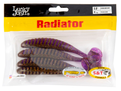 Виброхвосты съедобные LJ Pro Series RADIATOR 5.0"(12,5 см), цв. S13, 4 шт.