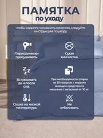 Одеяло зимнее Вега Евро 200х200 Голубое