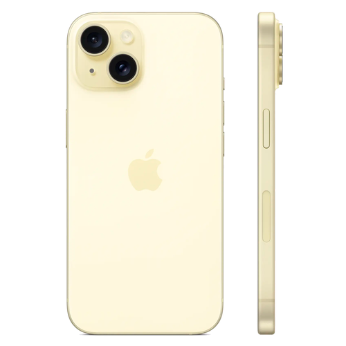 Смартфон Apple iPhone 15 512GB Dual Sim, Yellow (Желтый)