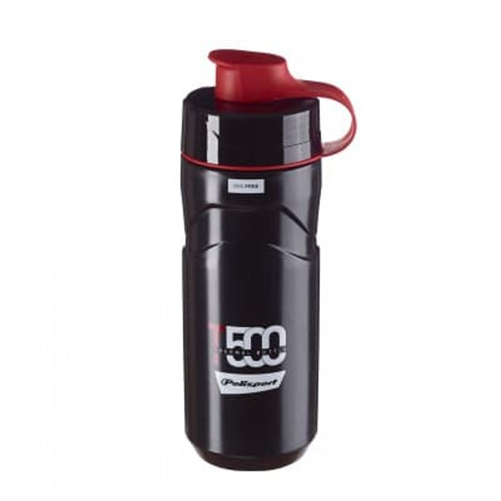 Термофляга Polisport THERMAL BOTTLE T500 500ml/650ml BLACK/RED