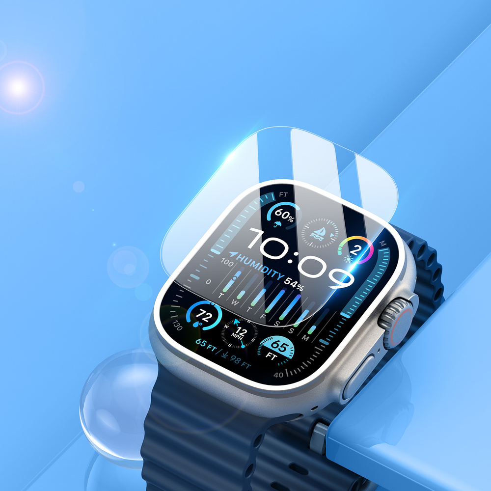 Защитное закаленное стекло от Dux Ducis для смарт часов Apple Watch Ultra 49mm, серия Eapa Screen Protector