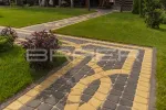 Тротуарная плитка Braer Классико круговая, Песочный, 60 мм