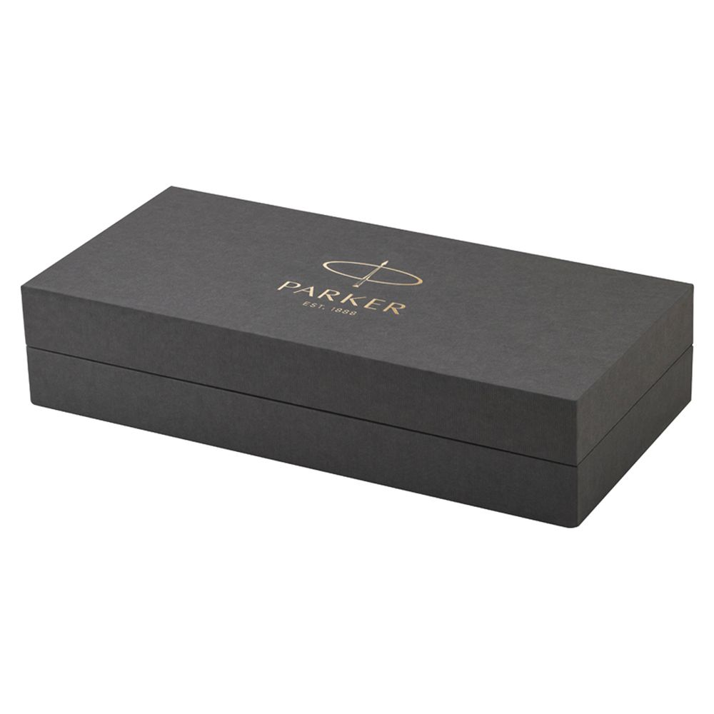 Ручка шариковая Parker "Sonnet Matte Black GT" черная, 1,0мм, поворот., подарочная упаковка