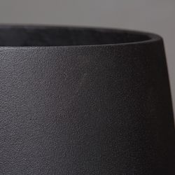 Кашпо CYLINDER NERO D25 H25