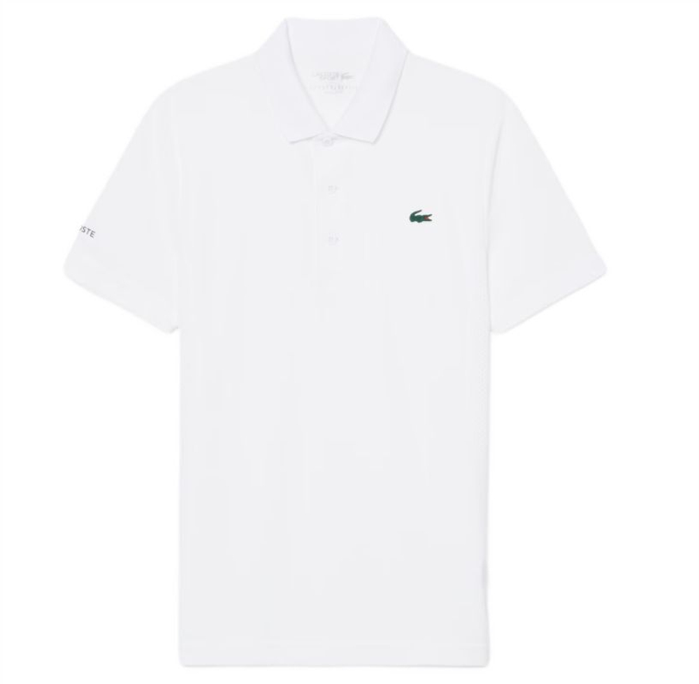 Теннисное поло Lacoste Tennis x Novak Djokovic - white