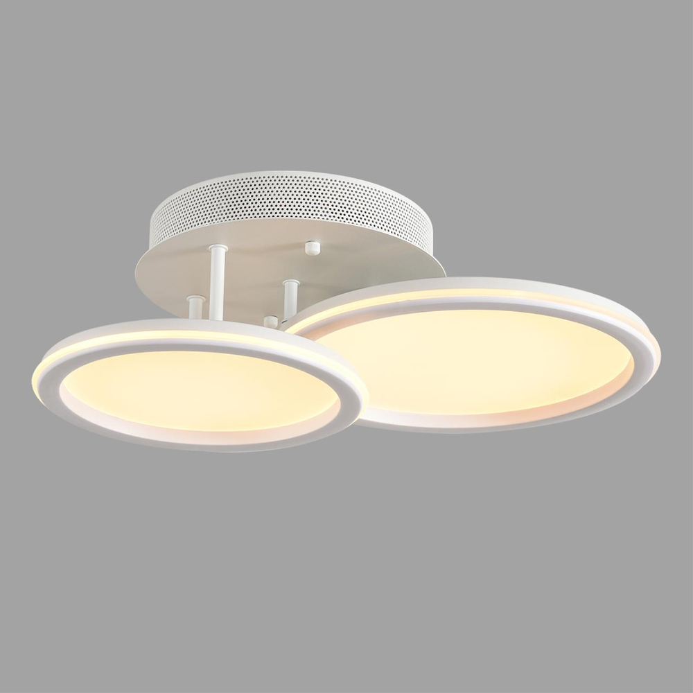 8380/45CL LN Умная люстра потолочная с ПДУ и голосовым управлением LED 45W 3000-6500К 220V LEDIO