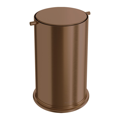 Мусорное ведро с вращающейся крышкой Boheme 10916-BRB Brushed Bronze