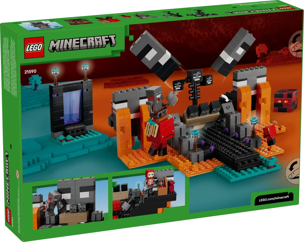 Конструктор LEGO Minecraft 21590 Wither Battle