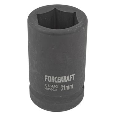 Головка ударная 1'', 31мм (6гр.) FORCEKRAFT FK-4858031