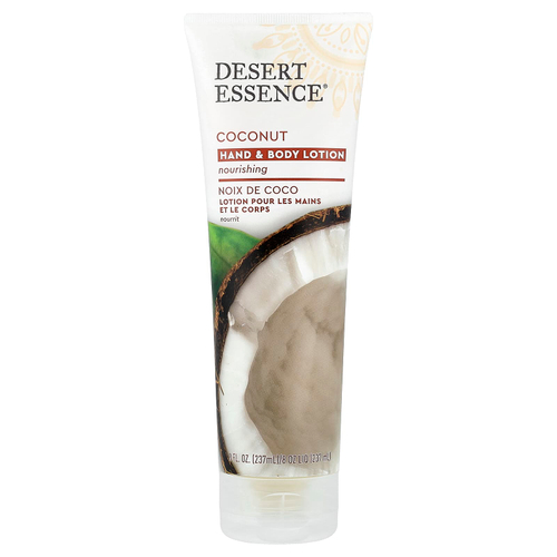 Desert Essence, лосьон для рук и тела, кокос, 237 мл (8 жидк. унций)