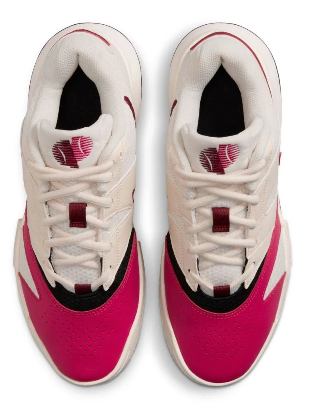 Женские теннисные кроссовки Nike Court Lite 4 - pale ivory/rush pink/sail/team red