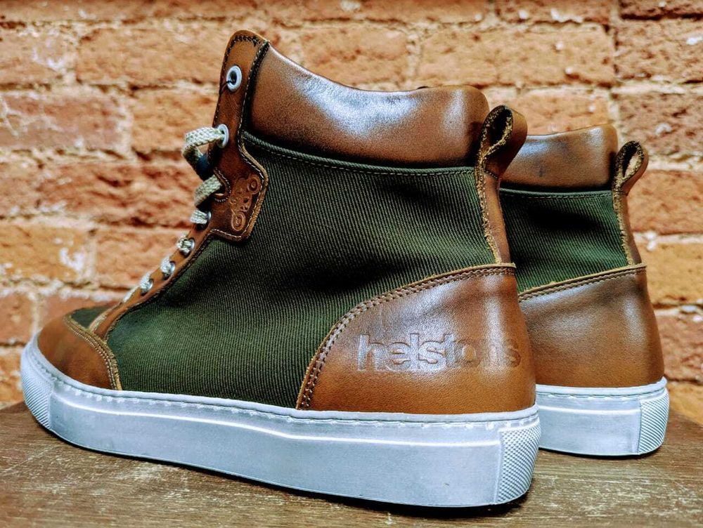 Kobe Toile Armalith-Cuir / Хаки-Коричневый