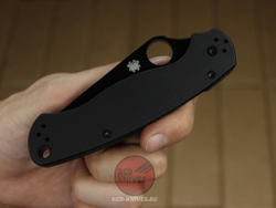 Нож Spyderco Paramilitary 2 Black - Black C81GBK2
