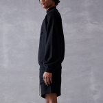 Толстовка Fear of God Essentials SS23 Crewneck Essentials Core Jet Black, 192SP232040F