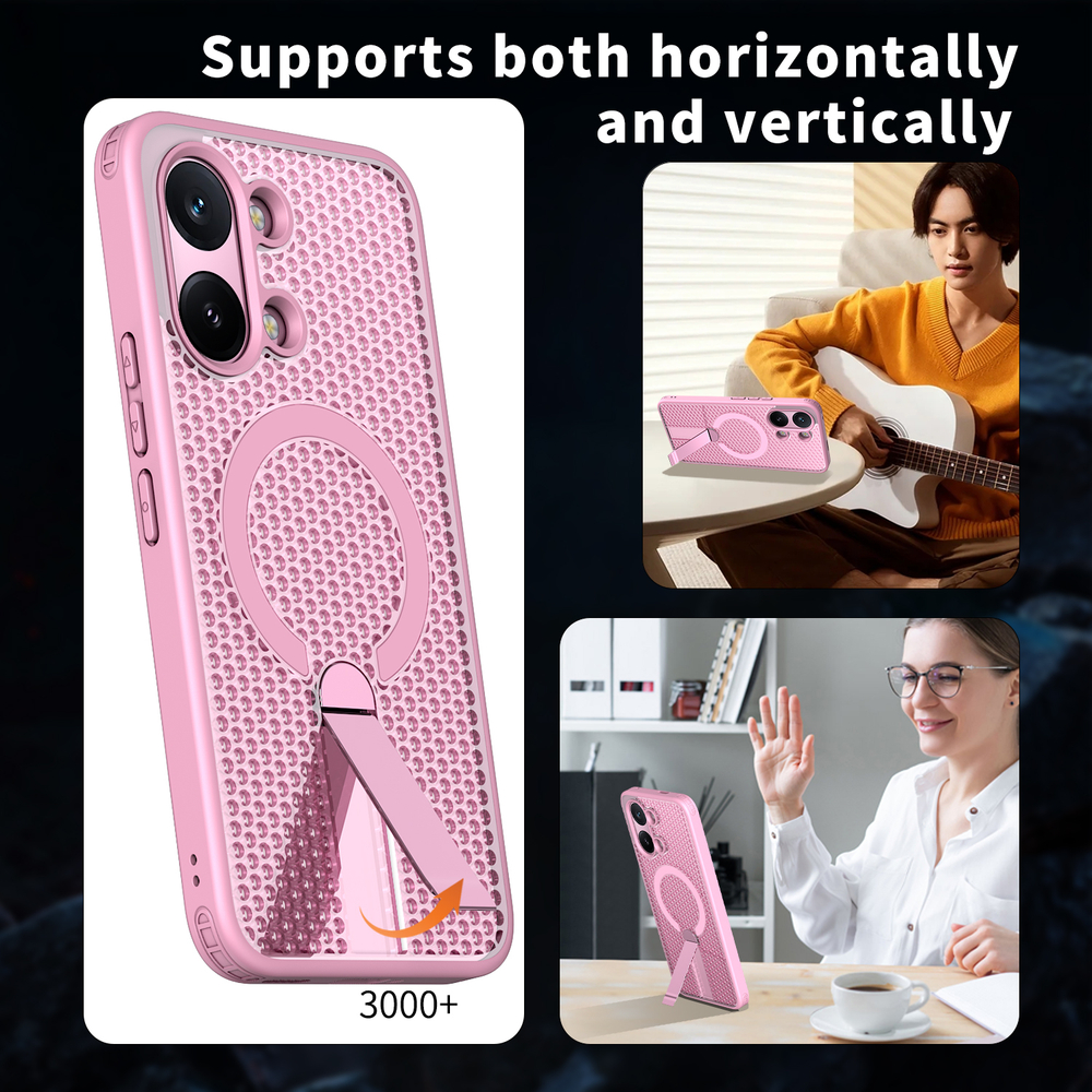 Прозрачный чехол Mesh Pro Magnetic Case для Poco X8 Pro Max 5G