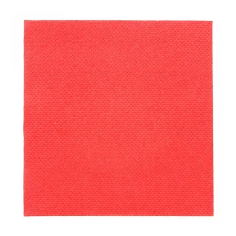 Салфетка двухслойная Double Point, красный, 20*20 см, 100 шт, бумага, Garcia de Pou