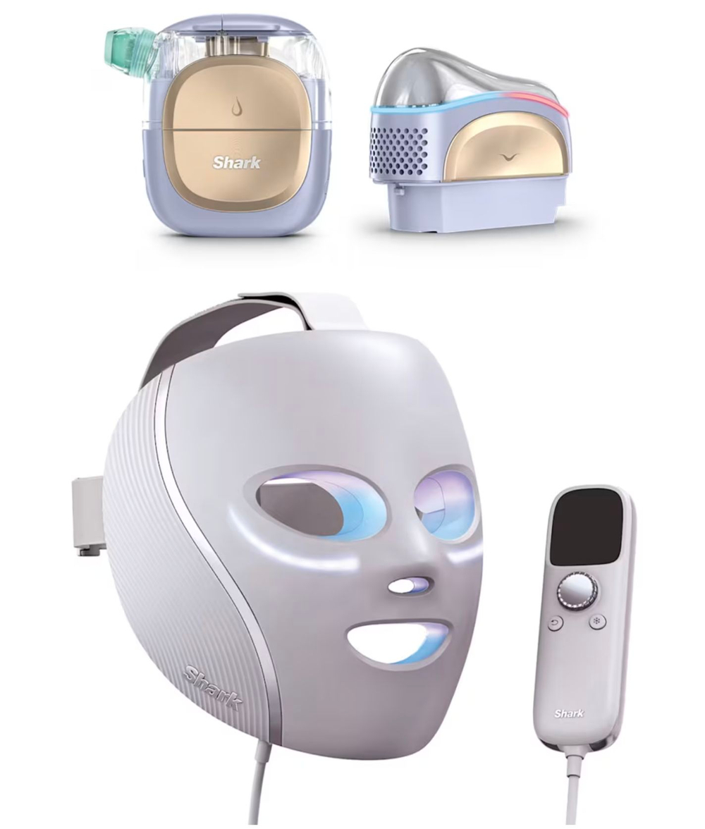 Косметологический набор Набор Светодиодная маска Shark CryoGlow и гаджет FacialPro Glow