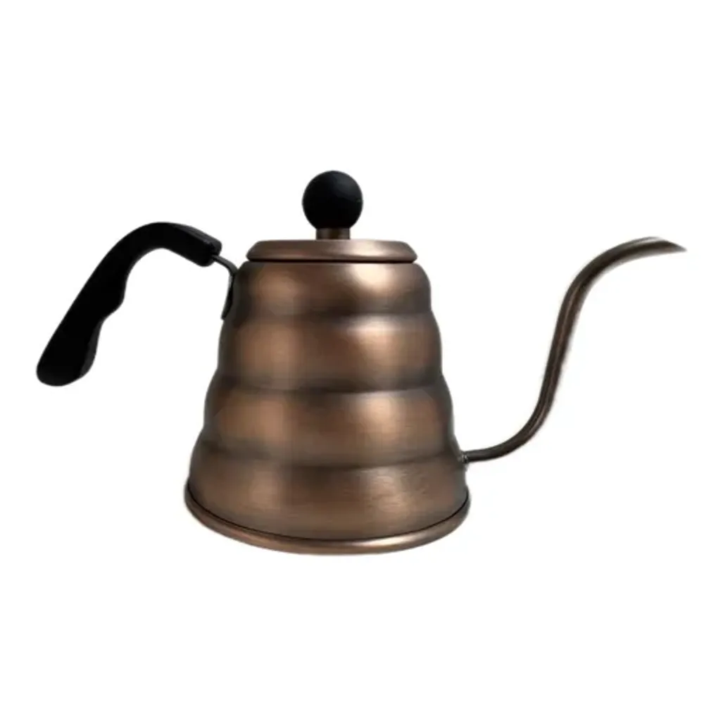 Кофейник чайник 1100 мл Бариста Antique d 14,4/7,9 см h17 см цвет антик нерж. P.L. Barbossa