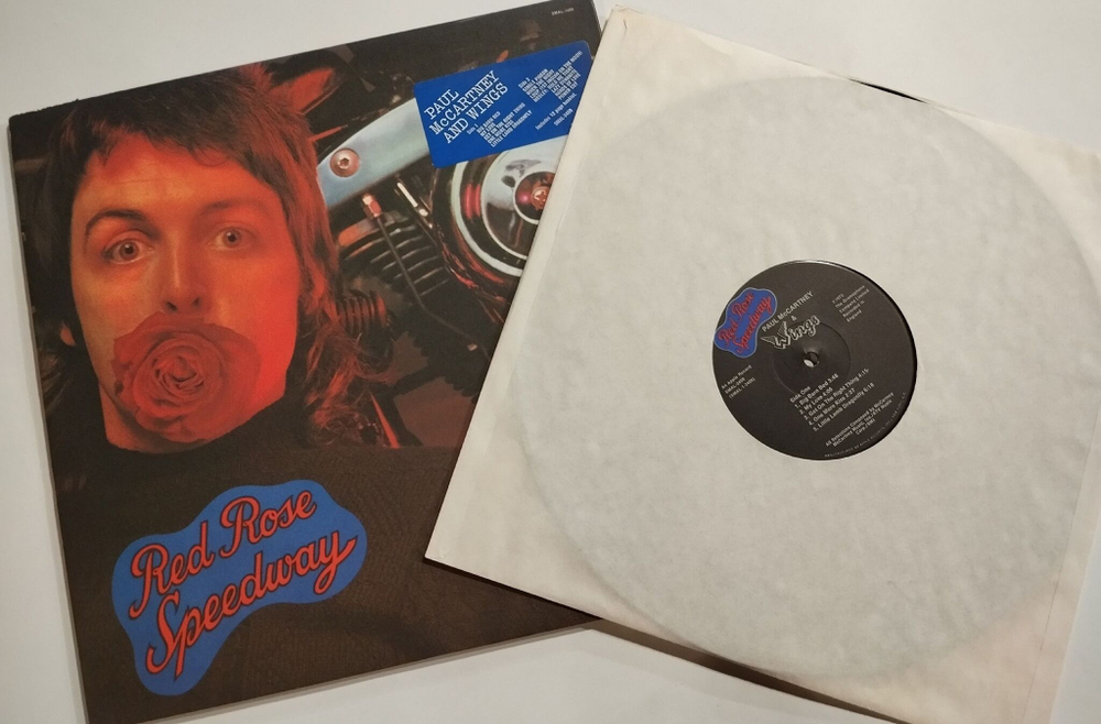 Винтажная виниловая пластинка LP Paul McCartney and Wings Red Rose Speedway (USA 1973)