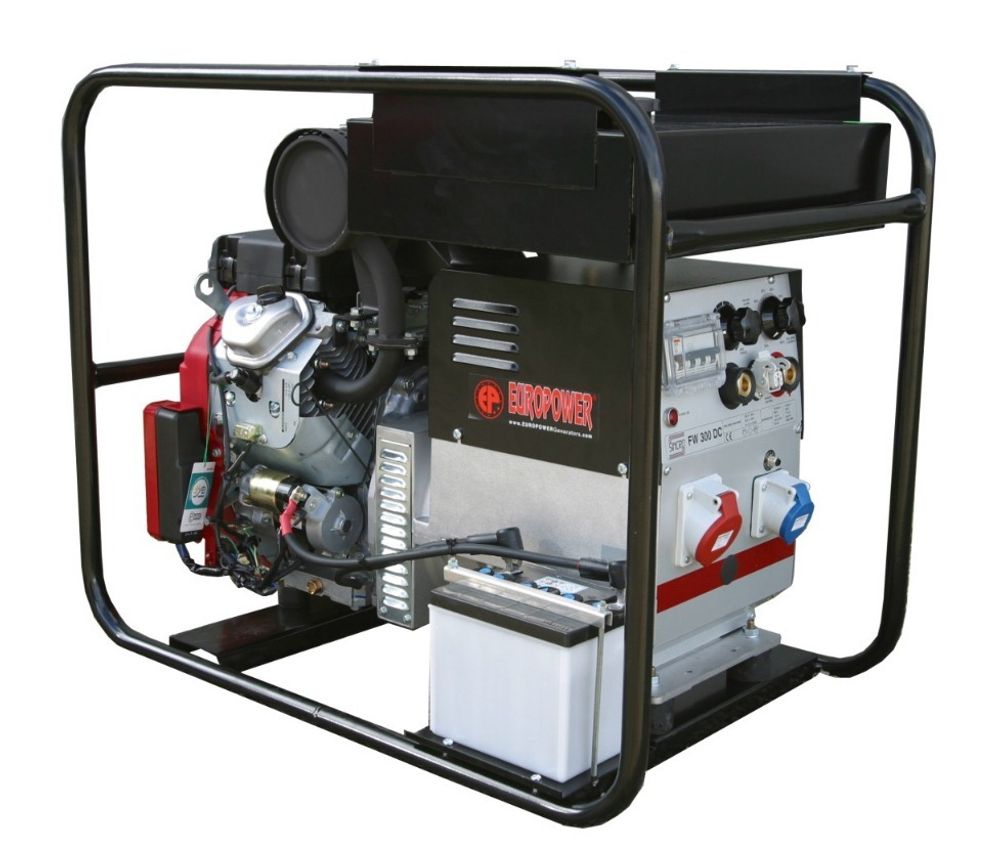 Генератор бензиновый Europower EP 300 XE DC сварочный