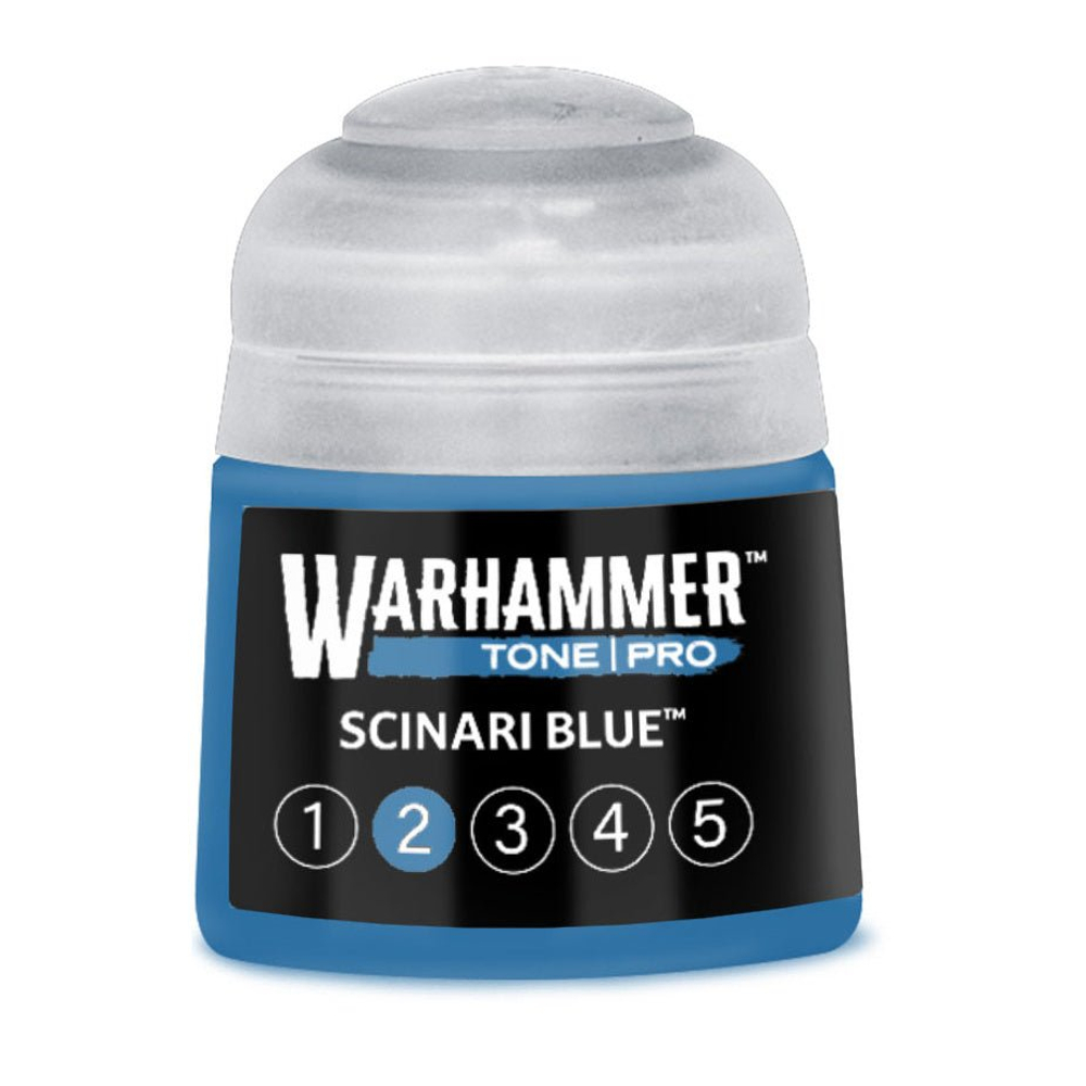 Warhammer Tone Pro Scinari Blue 2 — краска для миниатюр, 12 мл (20-342)