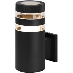 Светильник уличный настенный ЭРА «Адрия» GBW-102-BL-0200 230В 1хЕ27 IP54 вверх черный | Садово-парковые светильники