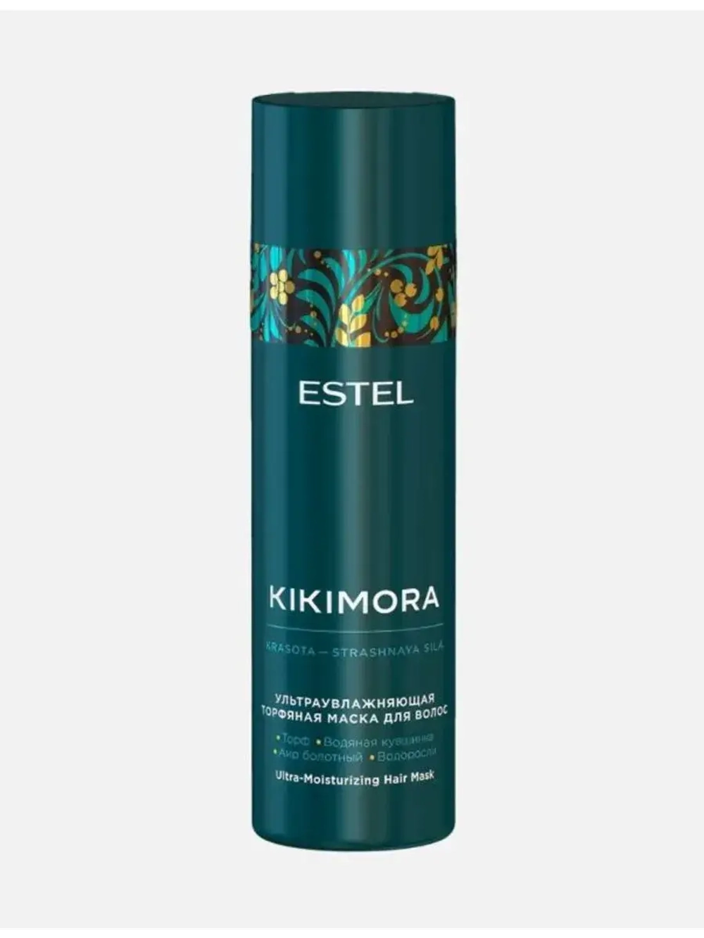 Estel Ультраувлажняющая торфяная маска Kikimora для волос, 200 мл