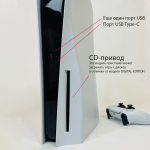 Sony Игровая приставка Sony PlayStation 5 CFI-12(00/16/18) A, белый