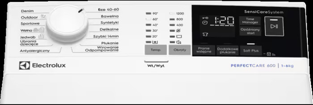 Стиральная машина вертикальная Electrolux EW6TN4261P