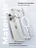 Чехол накладка iPhone 13 Pro Max 6.7" Gurdini Alba Series Protective with Magsafe Clear
