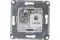 Розетка TV+RJ45 Systeme Electric ATLASDESIGN алюминий 38190