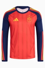 Футболка с длинными рукавами adidas Spain 2026 Home - красный
