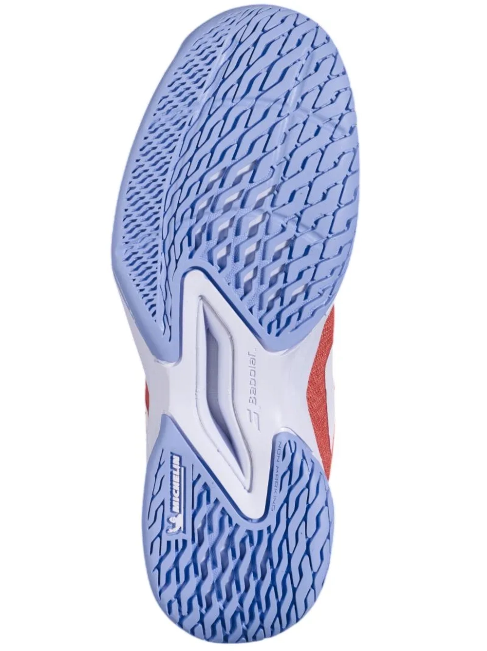 Детские теннисные кроссовки Babolat Jet Mach 3 Junior All Court - melon