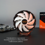 Кулер для CPU ТЕСЛА (TESLA) 920W, 1х120мм, 3-pin, Al+Cu, серебристый-черный-белый/White, 1600rpm, 47CFM, 23дБ, 2-PIPE(прямой контакт), TDP 135Вт, INTEL 1700/1200/115x/1366, AMD AM5/AM4/AM3(+)/AM2(+)/FM2(+)/FM1/754/940/939 (TSL-920-W)