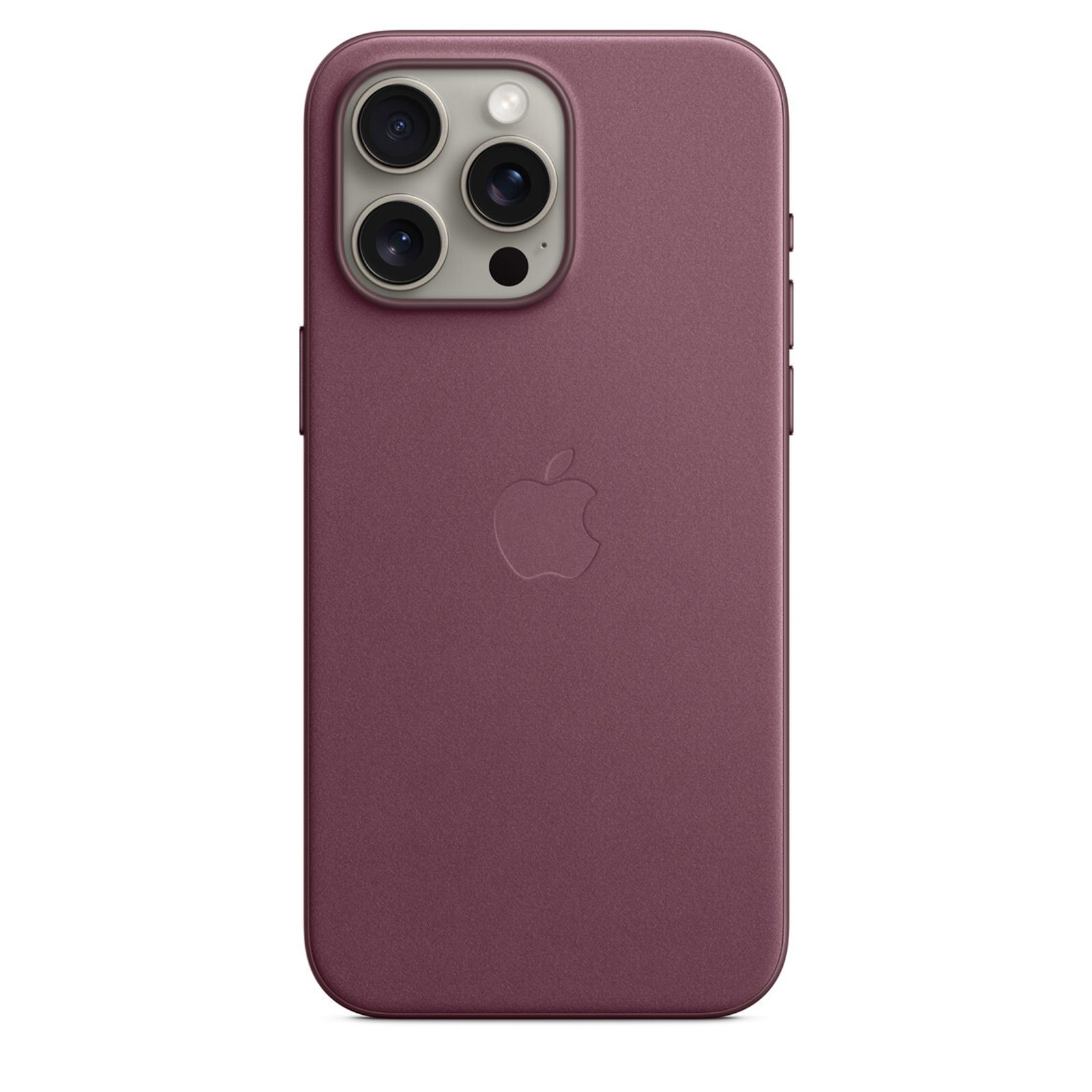 Защитный чехол Apple FineWoven Case with MagSafe iPhone 15 Pro Max Mulberry (Розовый)
