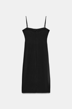 ПЛАТЬЕ МИДИ С АКЦЕНТНЫМИ ШВАМИ — ZARA