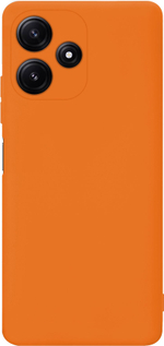 Мягкий Soft Touch чехол из силикона для POCO M6 PRO 5G / REDMI NOTE 12R с бархатной подкладкой