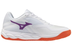 Женские Кроссовки теннисные Mizuno Wave Enforce Court 2 AC - white/dahlia/sunstone