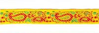 Тесьма жаккард, рис. 9008, ш. 1,8 см
